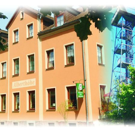 Waldgasthof&Hotel Alberthöhe Lichtenstein  Exteriör bild
