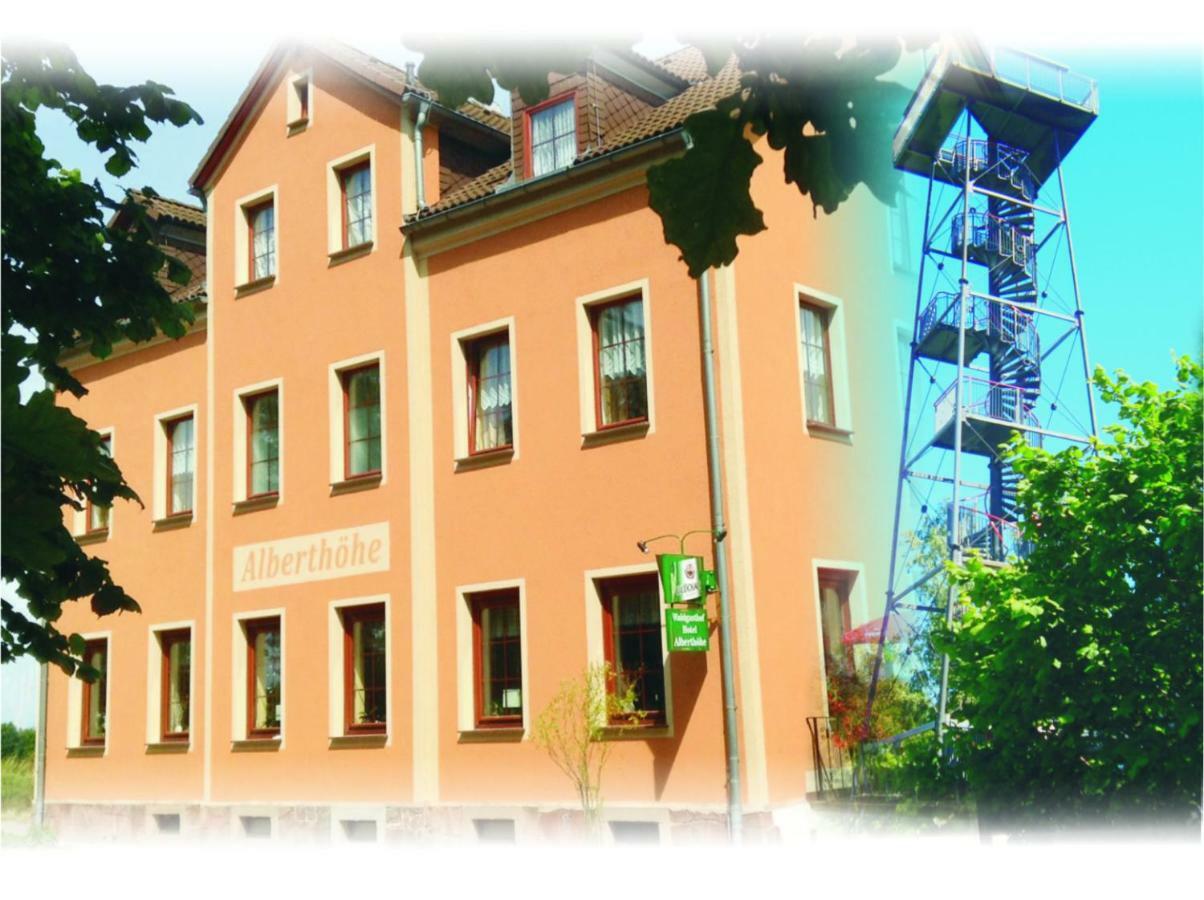 Waldgasthof&Hotel Alberthöhe Lichtenstein  Exteriör bild